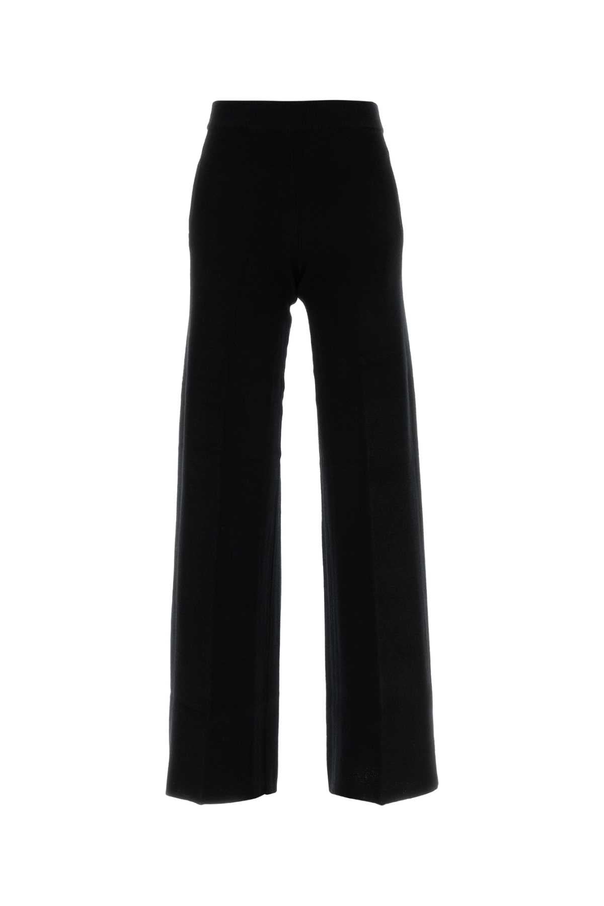 Blumarine Women Black Wool Joggers BLUMARINE
