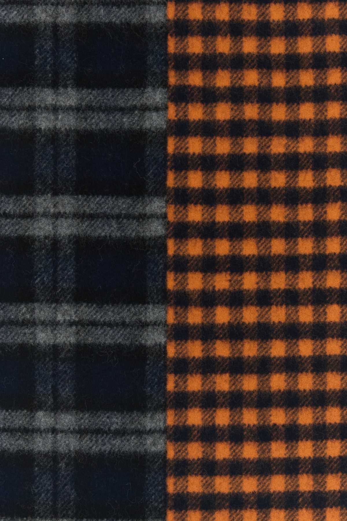 Loewe Women Embroidered Wool Blend Loewe X Cosima Von Bonin Scarf LOEWE