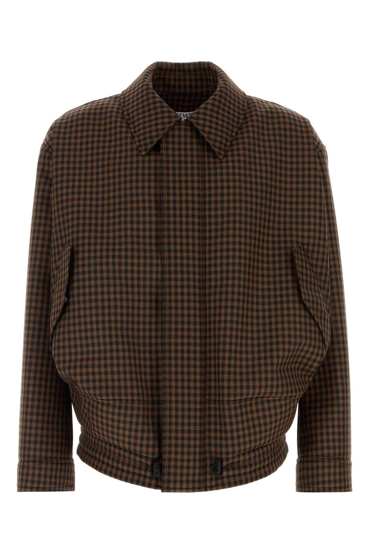 Loewe Men Embroidered Wool Jacket LOEWE