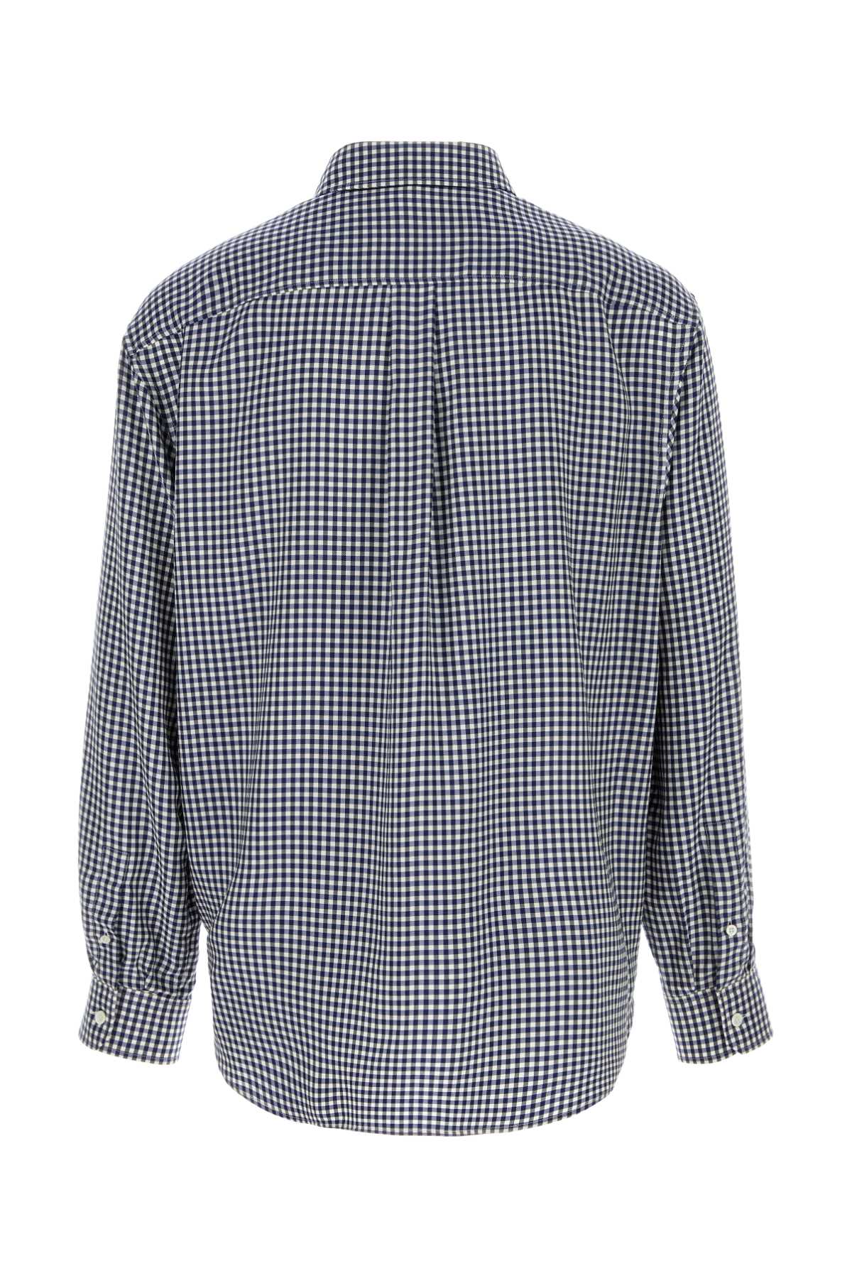 Loewe Men Embroidered Silk Shirt LOEWE