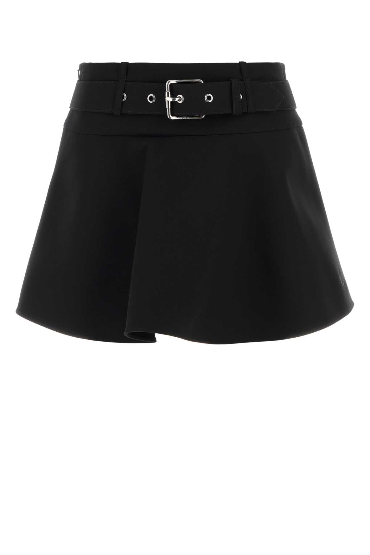 Loewe Women Black Cotton Pant-Skirt LOEWE