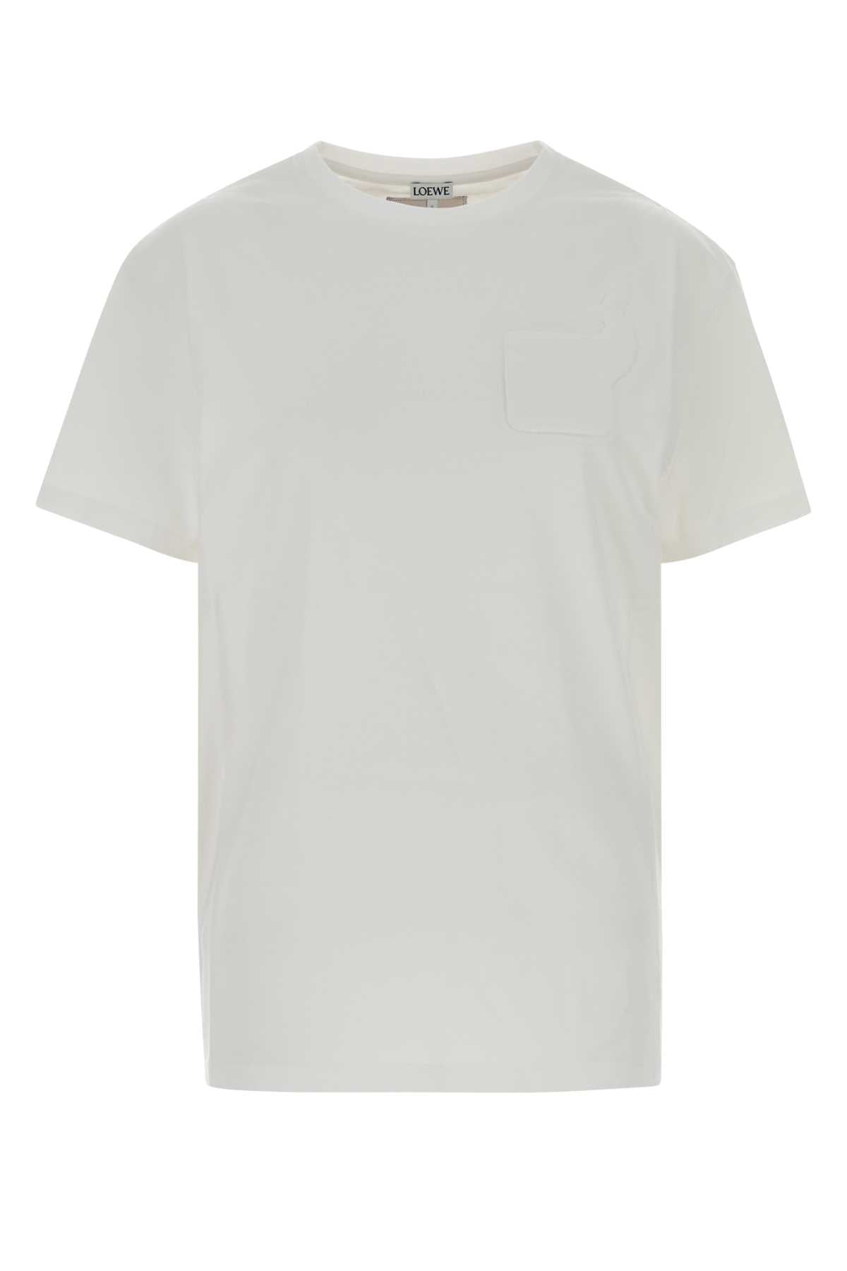Loewe Women White Cotton Loewe X Cosima Von Bonin T-Shirt LOEWE
