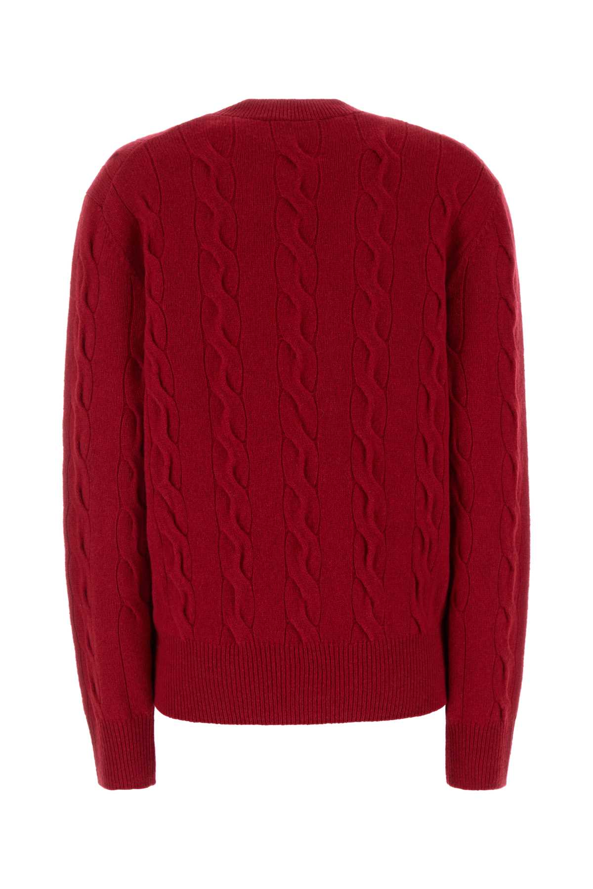 Ami Women Red Wool Sweater AMI PARIS