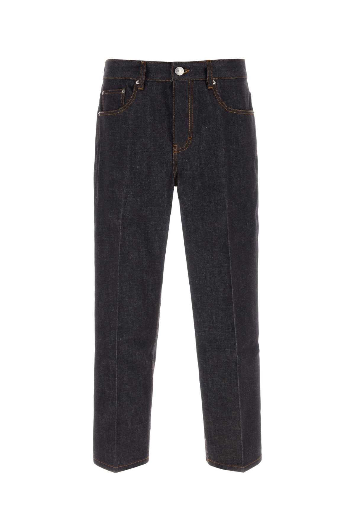 Ami Men Blue Denim Jeans AMI PARIS