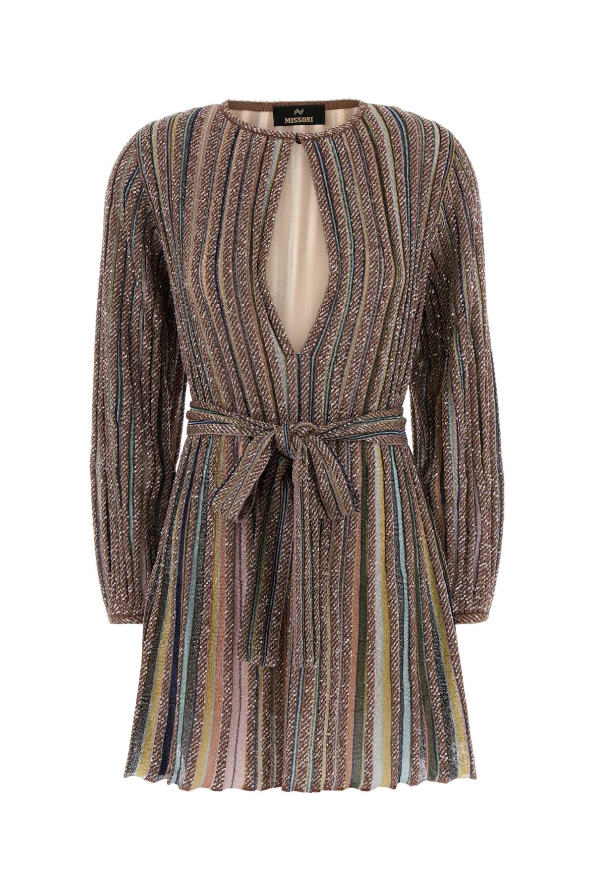 Missoni Women Embroidered Knit Min Dress MISSONI