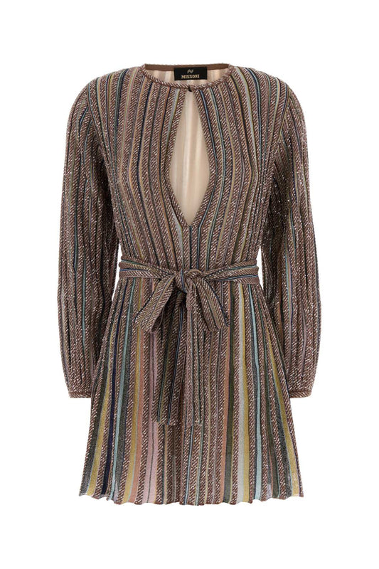 Missoni Women Embroidered Knit Min Dress MISSONI