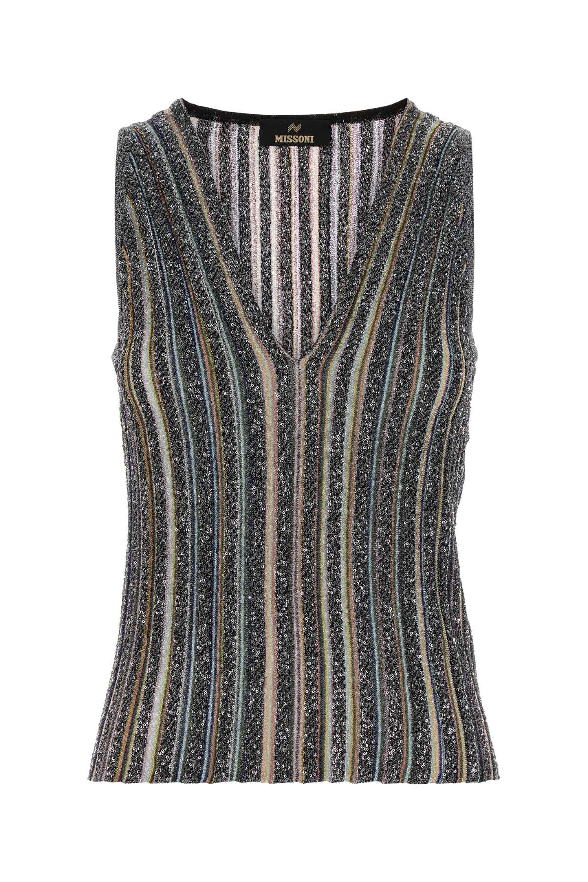 Missoni Women Embroidered Viscose Blend Top MISSONI