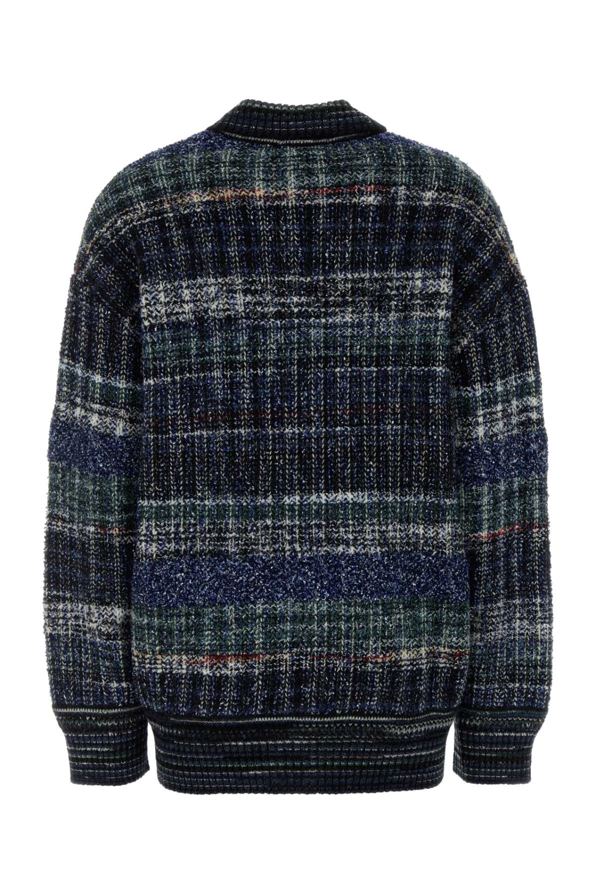 Missoni Women Embroidered Wool Blend Oversize Cardigan MISSONI
