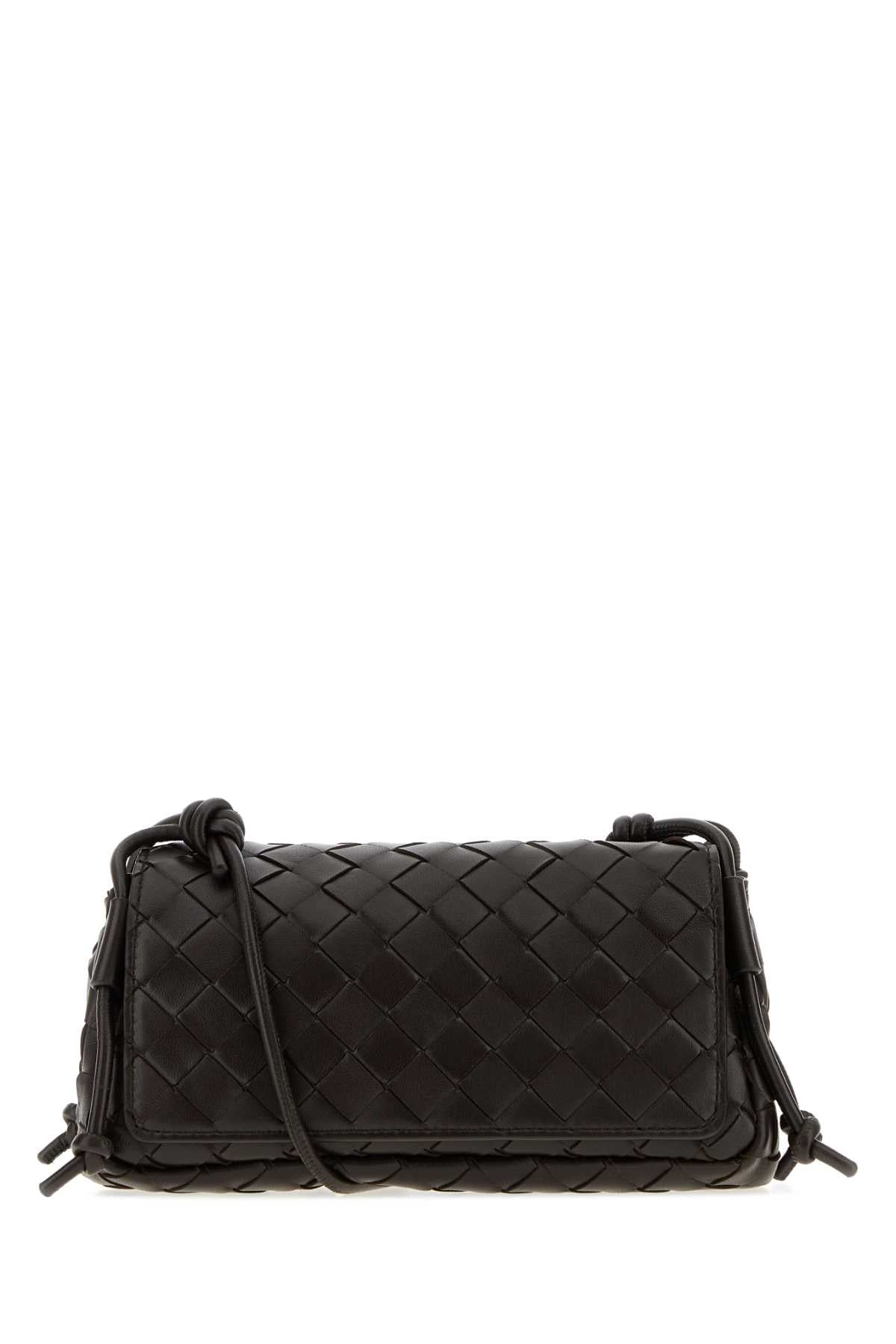 Bottega Veneta Women Dark Brown Nappa Leather Notturno Crossbody Bag BOTTEGA VENETA