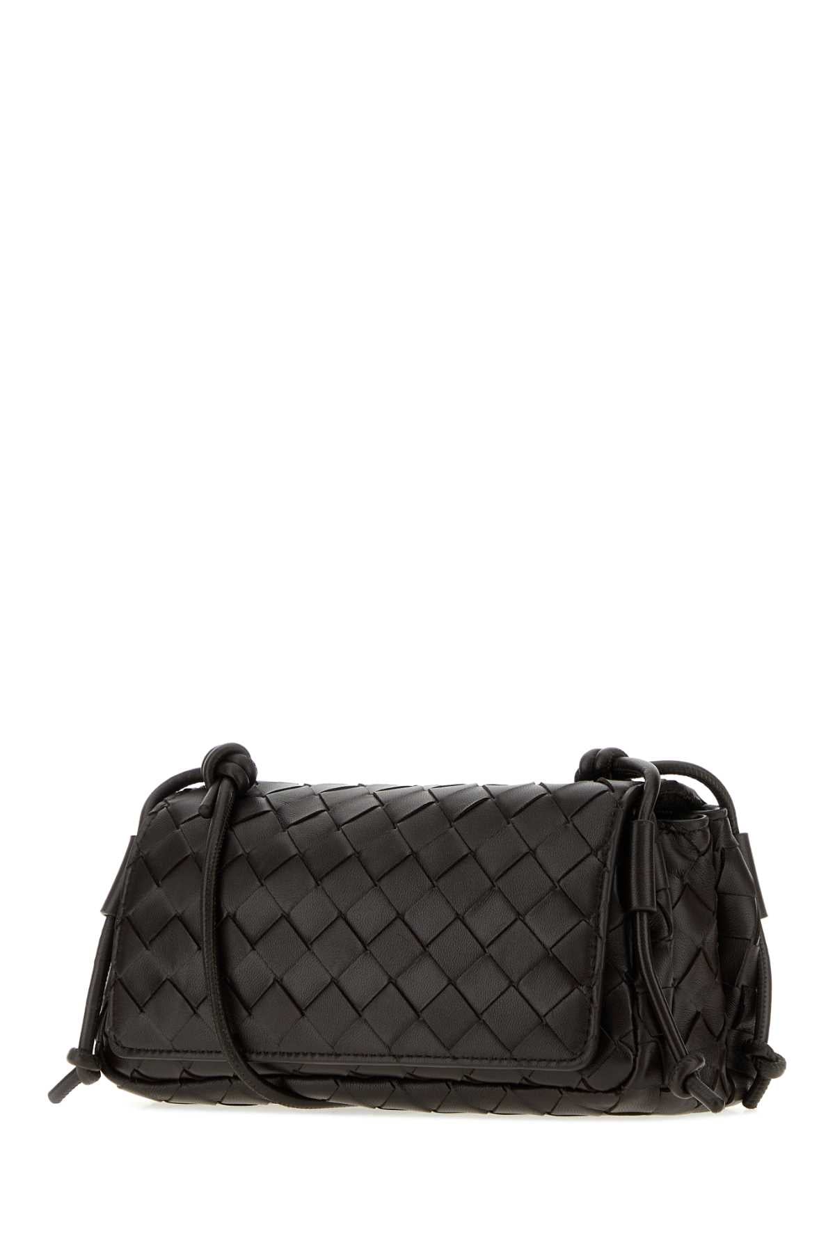 Bottega Veneta Women Dark Brown Nappa Leather Notturno Crossbody Bag BOTTEGA VENETA