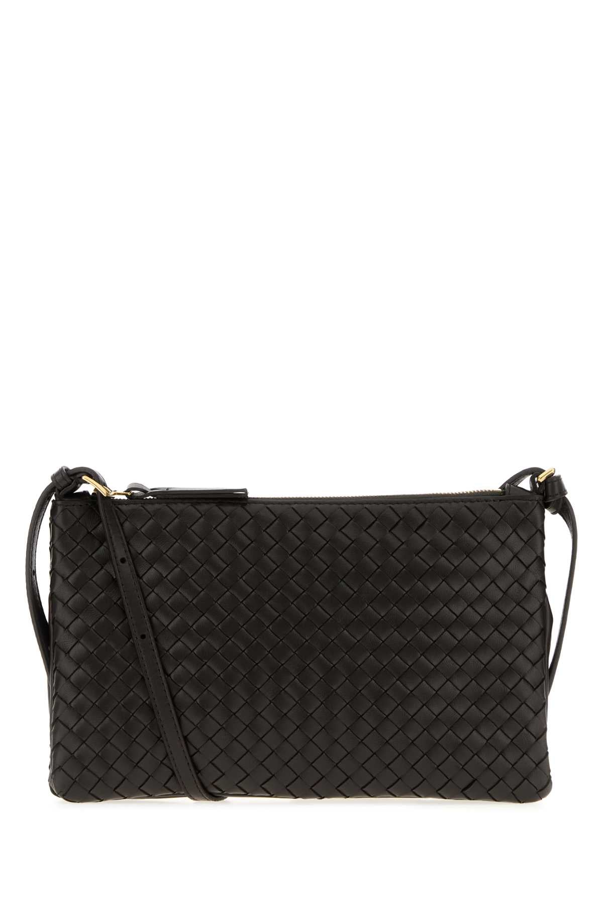 Bottega Veneta Women Dark Brown Leather Small Clutch BOTTEGA VENETA