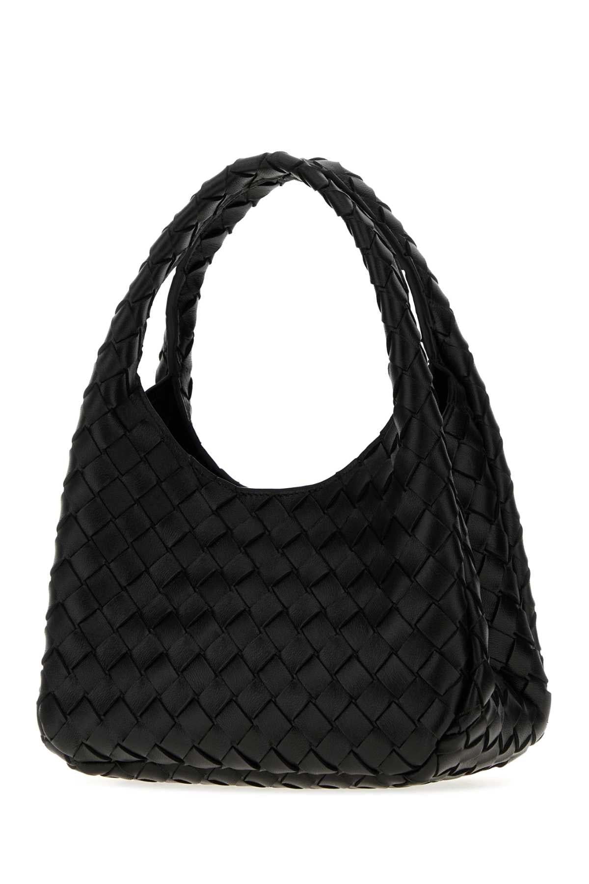 Bottega Veneta Women Black Nappa Leather Campana Handbag BOTTEGA VENETA