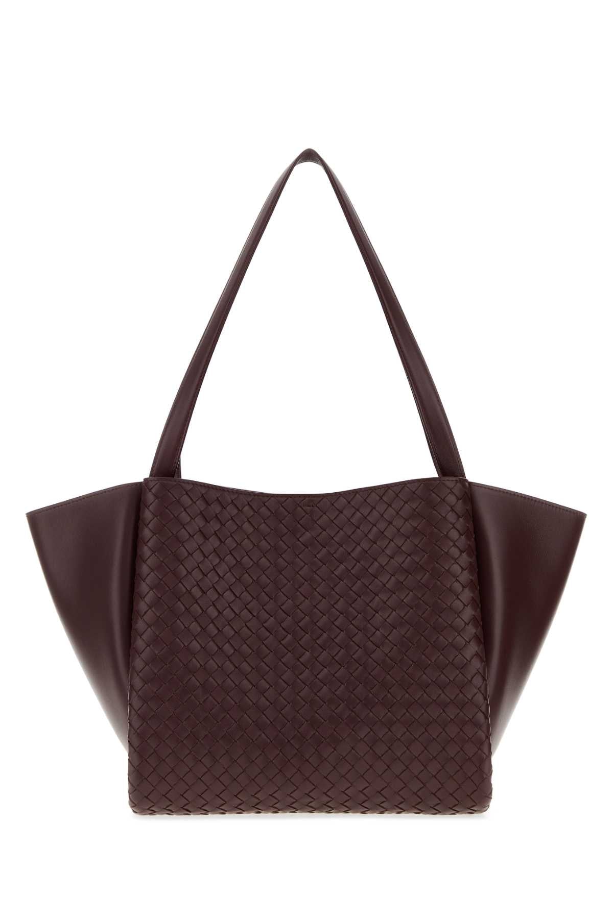 Bottega Veneta Women Chocolate Leather Corso Shopping Bag BOTTEGA VENETA