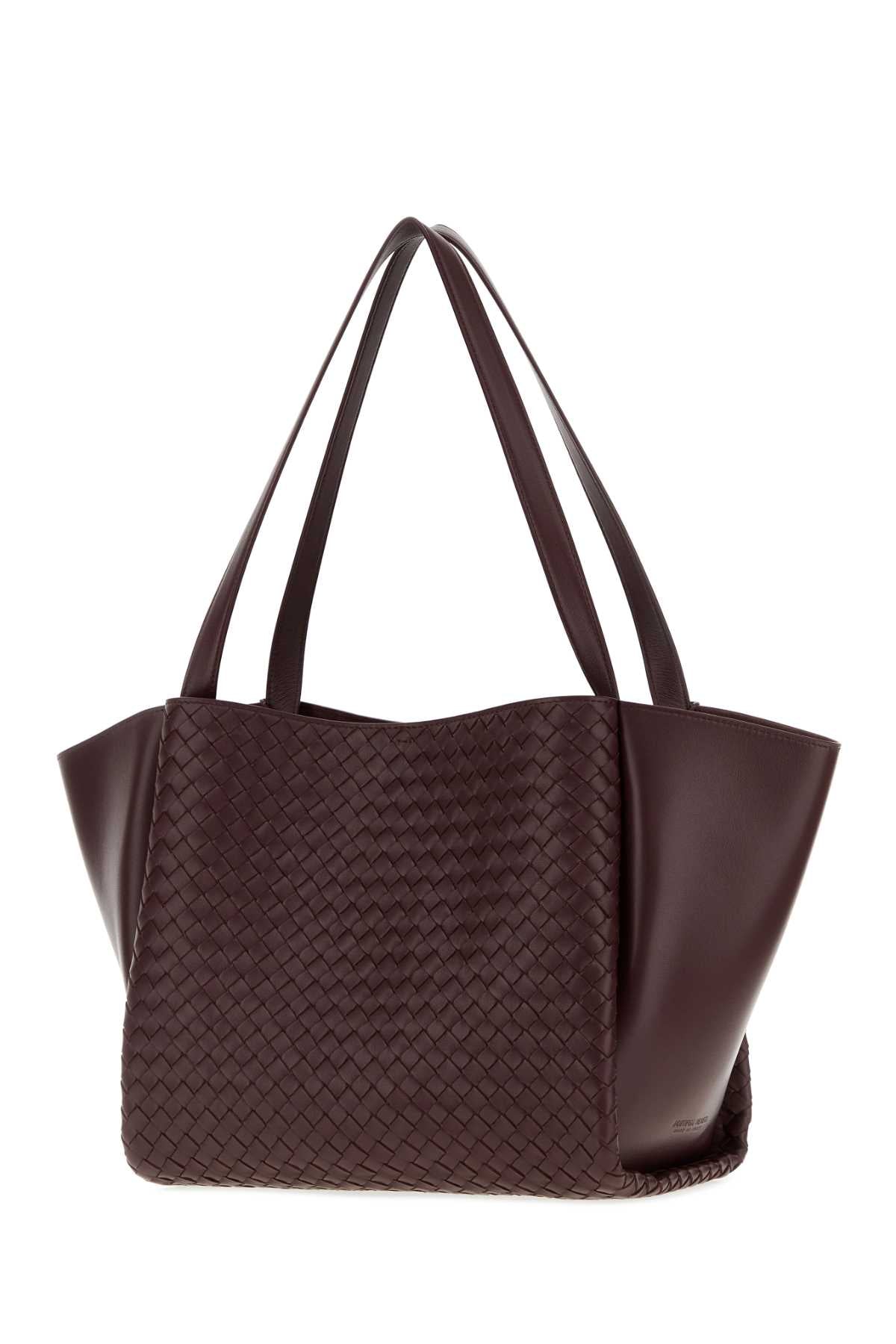 Bottega Veneta Women Chocolate Leather Corso Shopping Bag BOTTEGA VENETA