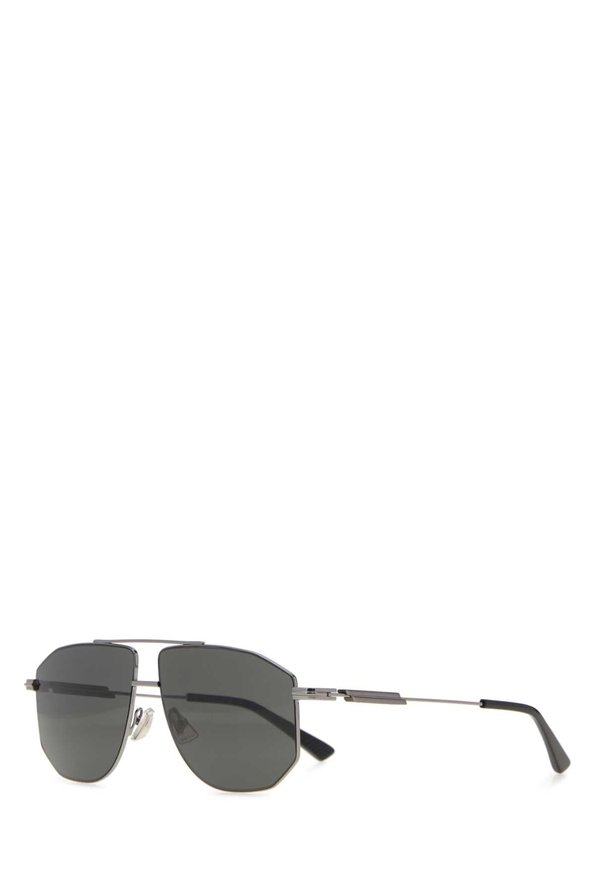Bottega Veneta Women Charcoal Metal Sunglasses BOTTEGA VENETA
