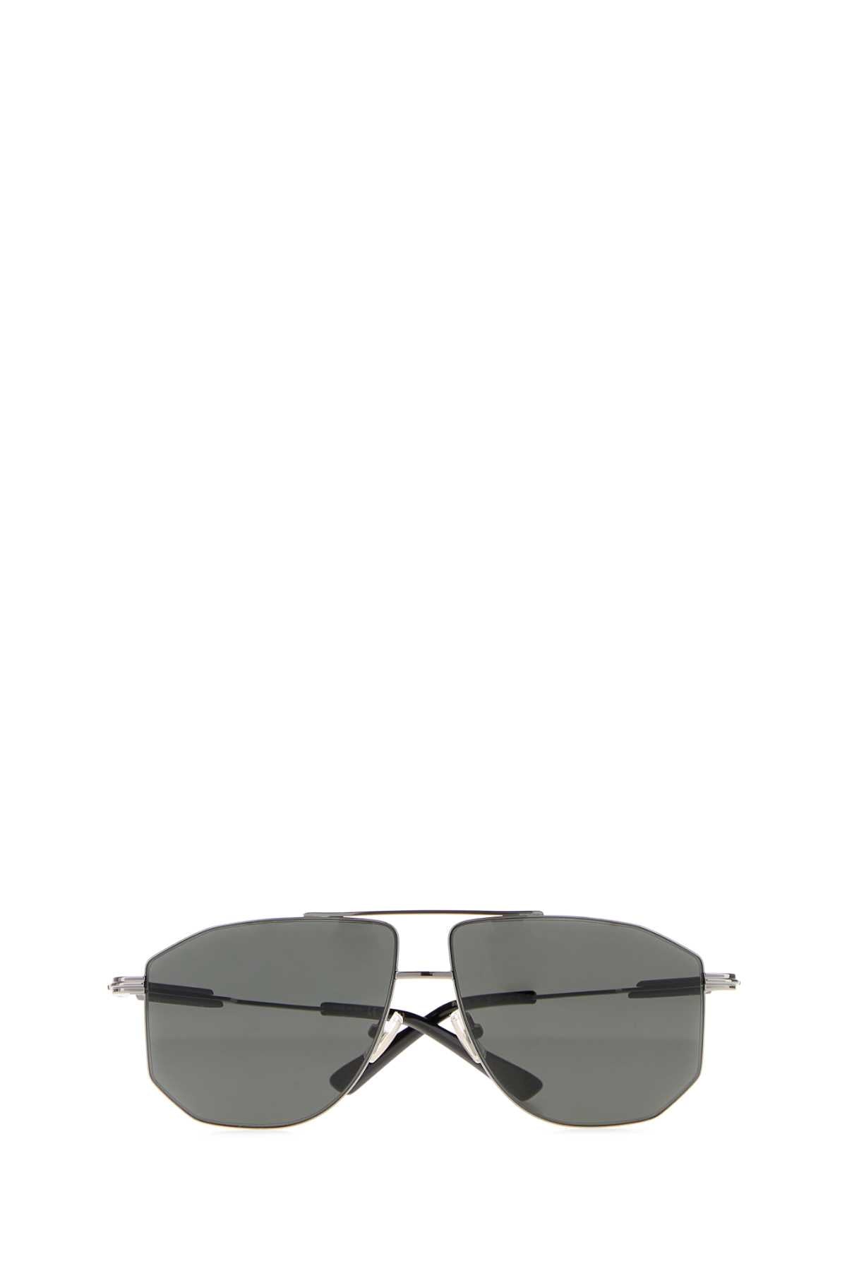 Bottega Veneta Women Charcoal Metal Sunglasses BOTTEGA VENETA