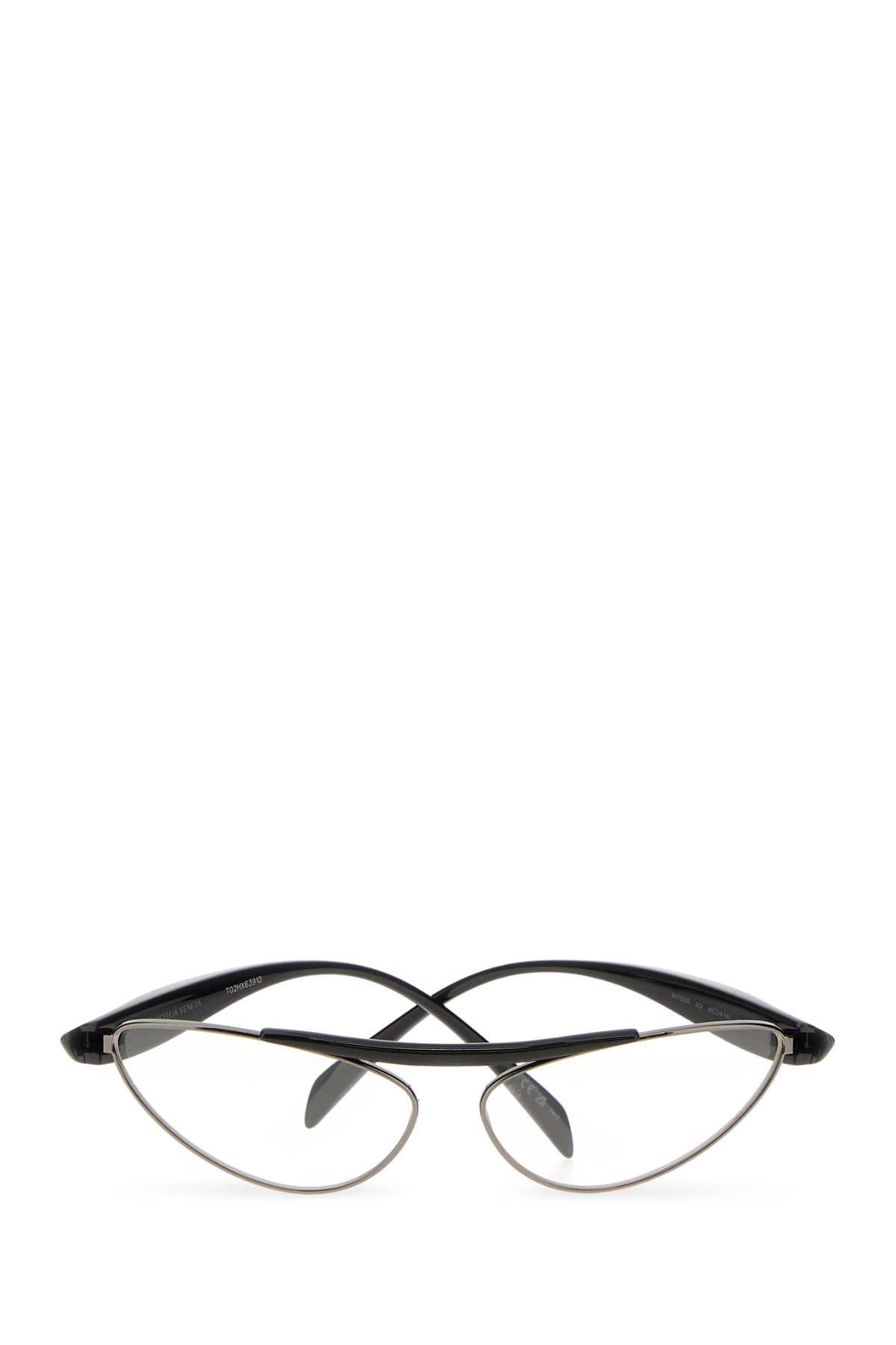 Bottega Veneta Women Black Acetate And Metal Glasses BOTTEGA VENETA