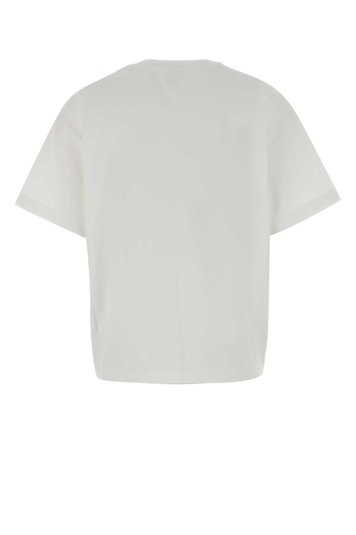 Bottega Veneta Women White Cotton T-Shirt BOTTEGA VENETA