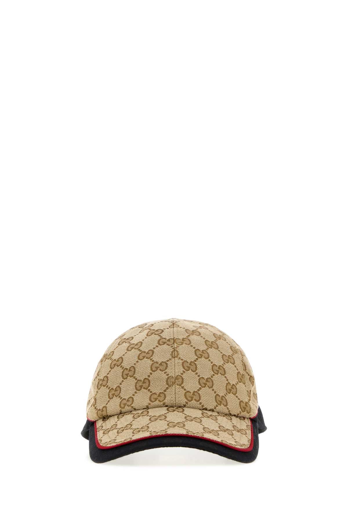 Gucci Men Two-Tone Gg Fabric Baseball Cap GUCCI