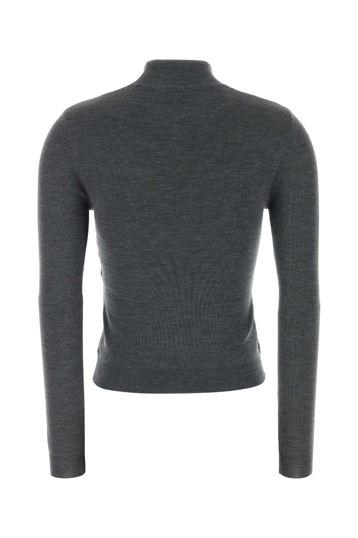 Gucci Women Grey Wool Sweater GUCCI