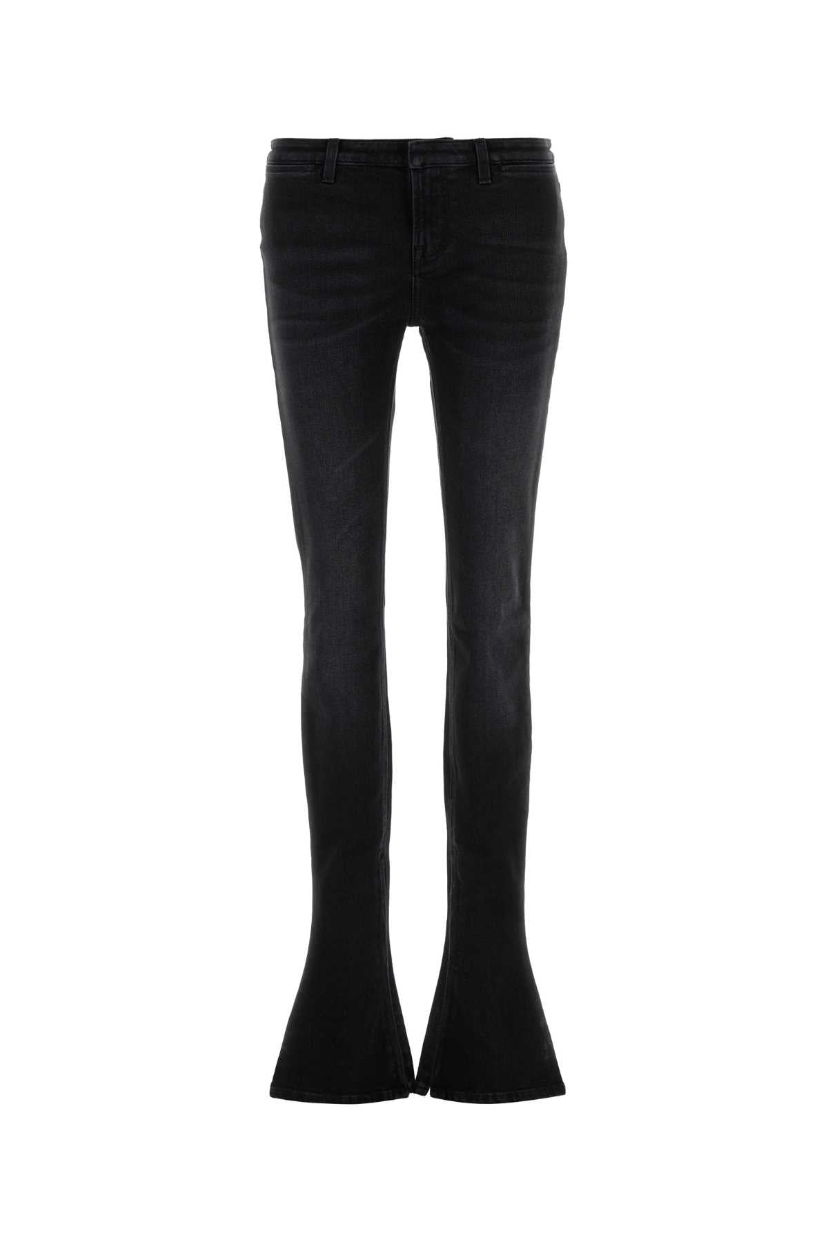Gucci Women Black Stretch Denim Jeans GUCCI