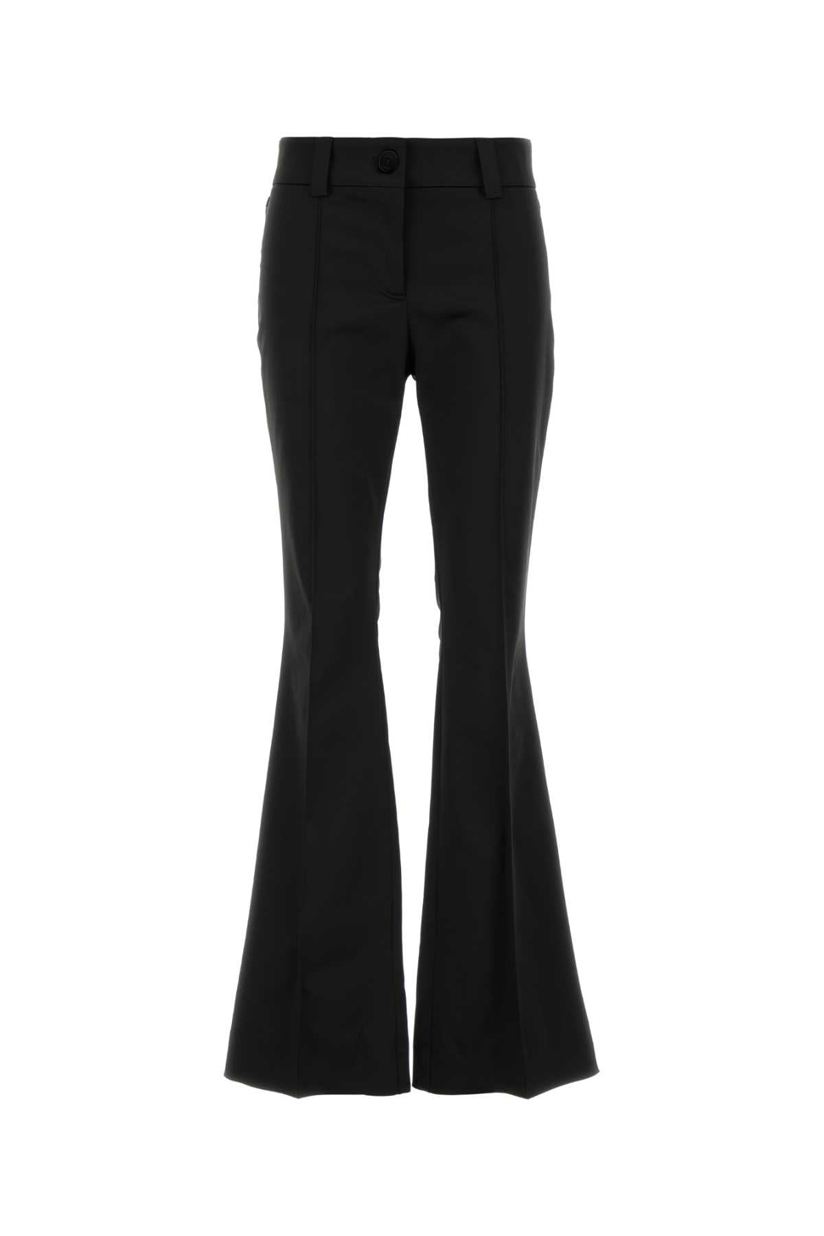 Gucci Women Black Stretch Duchesse Pant GUCCI