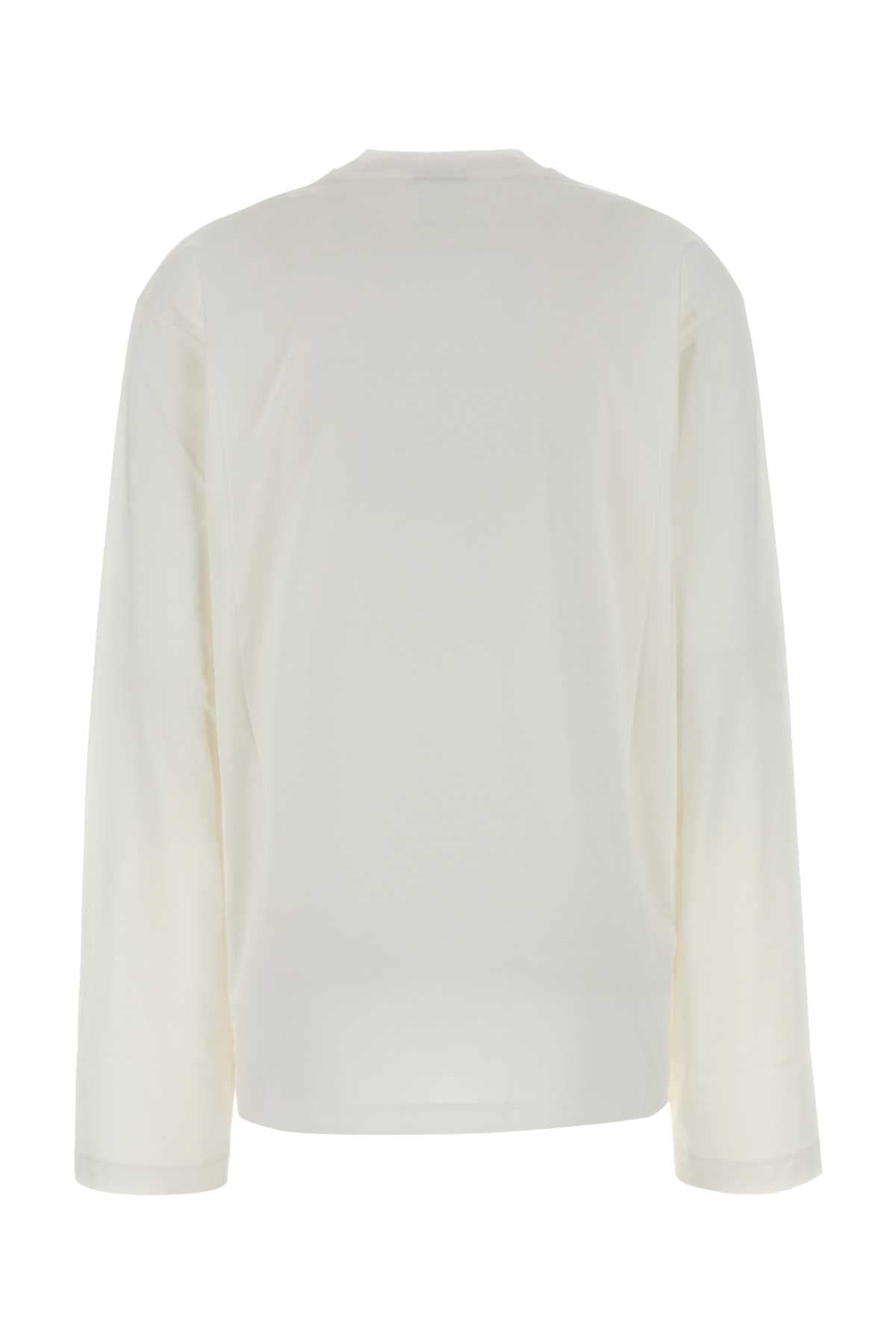 Gucci Women White Cotton Oversize T-Shirt GUCCI