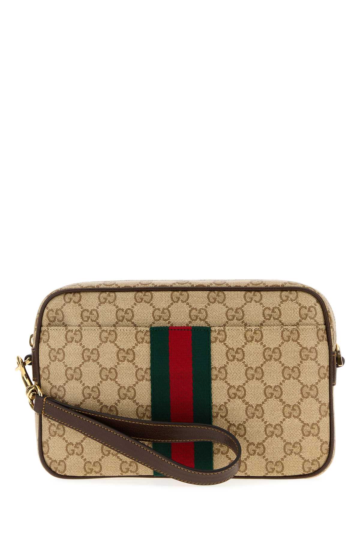 Gucci Men Gg Canvas Small Crossbody Bag GUCCI