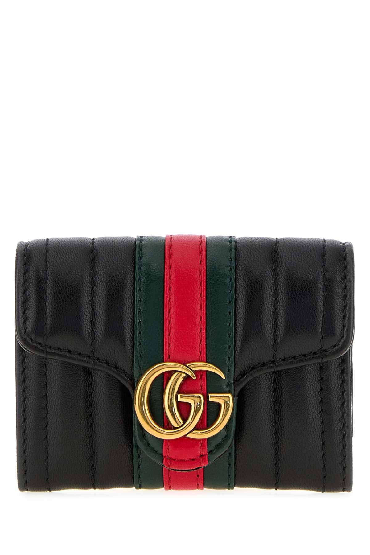 Gucci Women Black Leather Coin Purse GUCCI