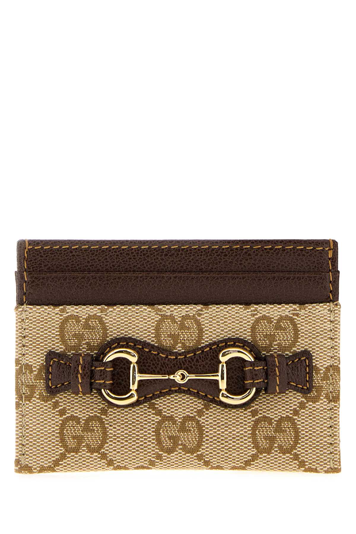 Gucci Women Gg Fabric Card Holder GUCCI