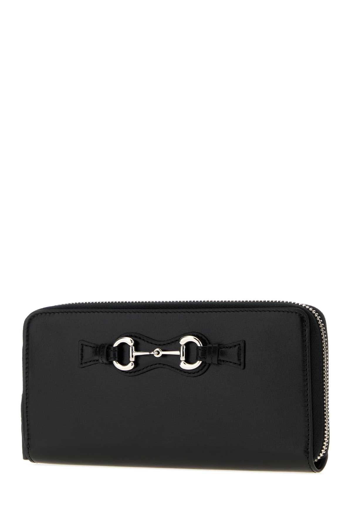 Gucci Women Black Leather Wallet GUCCI
