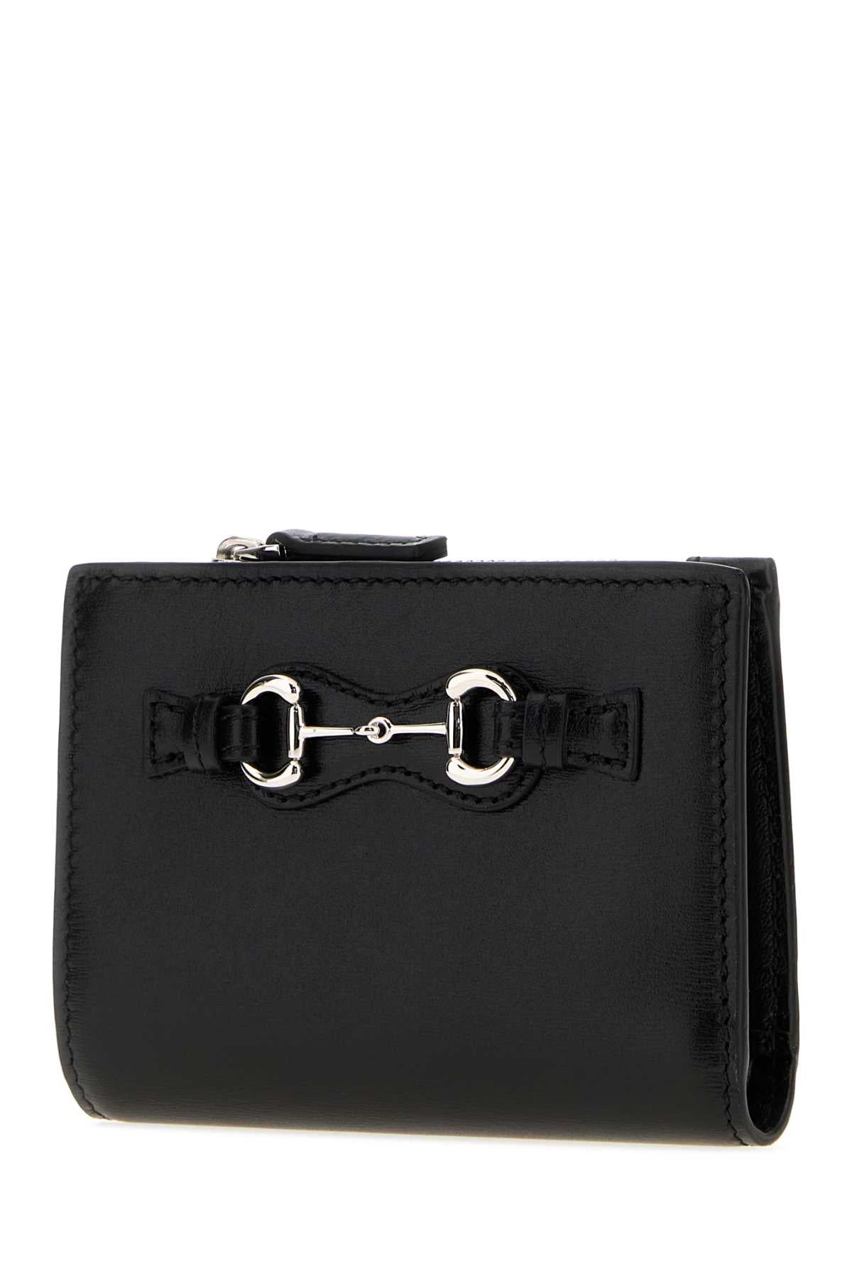Gucci Women Black Leather Wallet GUCCI