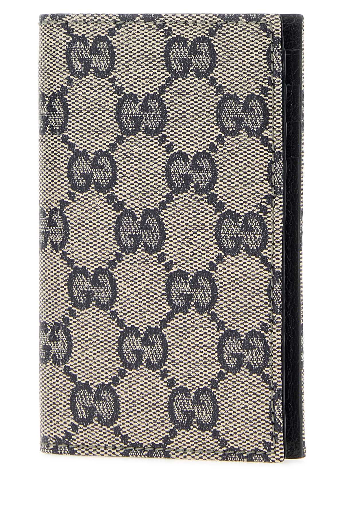 Gucci Men Gg Canvas Gucci Essence Classic Card Holder GUCCI