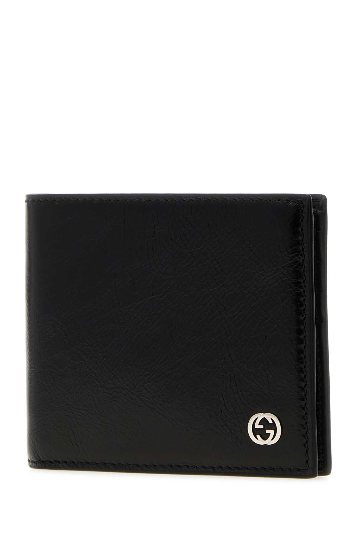 Gucci Men Black Leather Wallet GUCCI