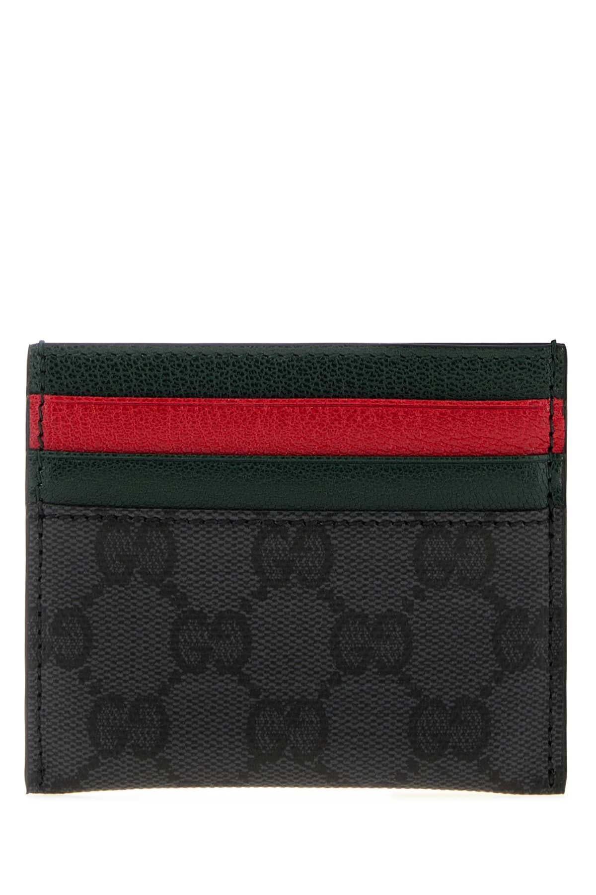 Gucci Men Printed Canvas Card Holder GUCCI