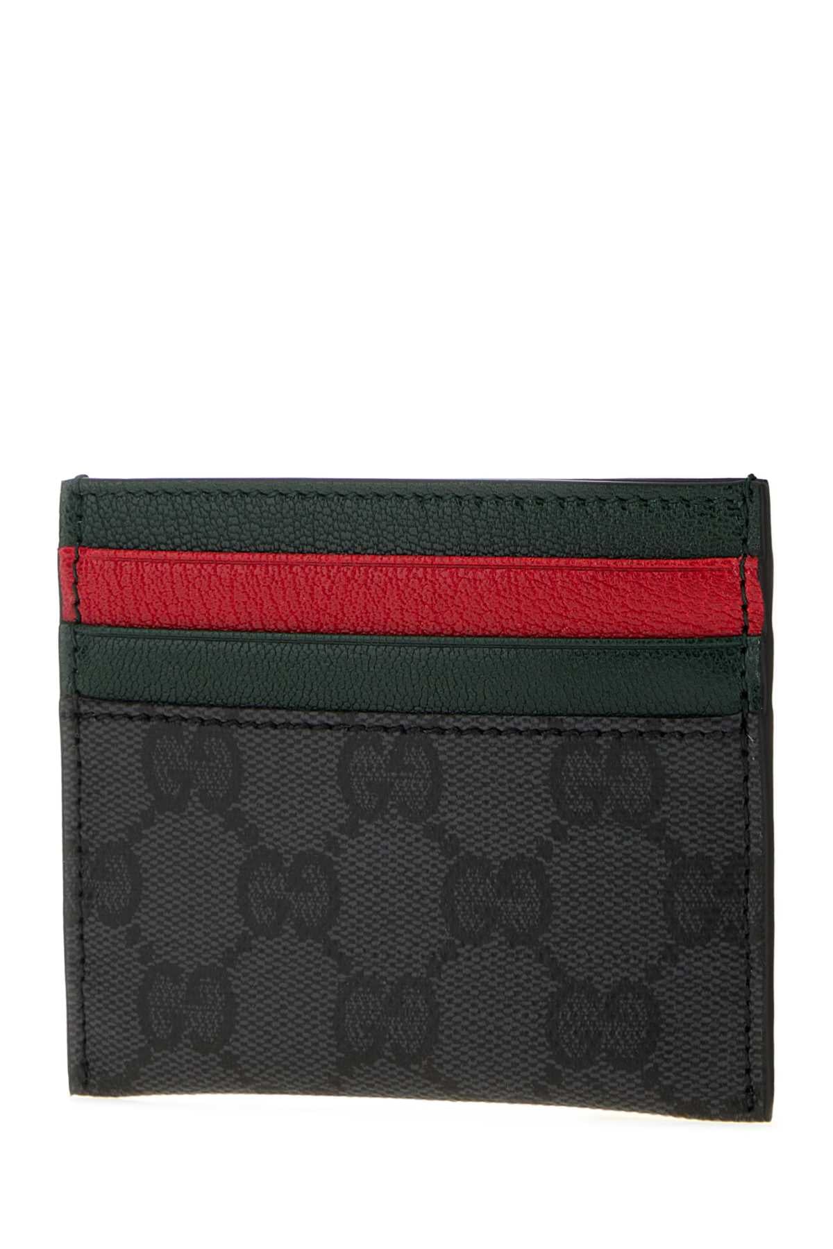 Gucci Men Printed Canvas Card Holder GUCCI
