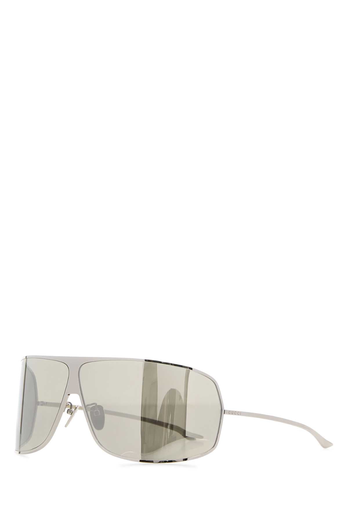 Gucci Men Silver Metal Sunglasses GUCCI
