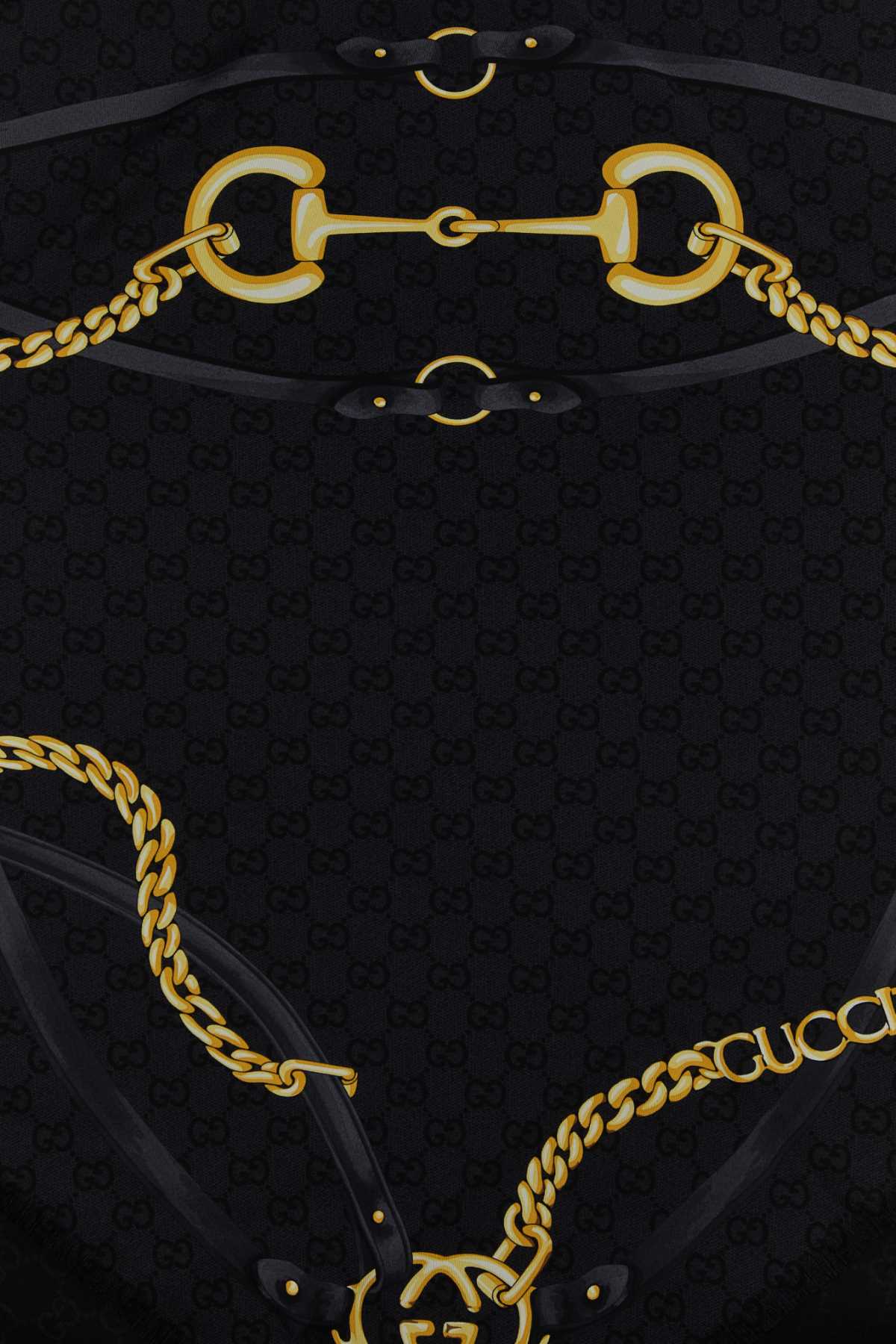 Gucci Women Printed Silk Foulard GUCCI