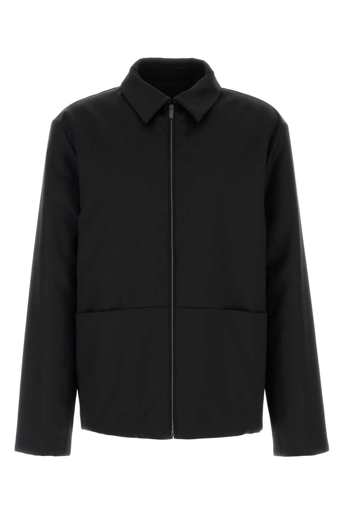 Gucci Men Black Wool Reversible Jacket GUCCI