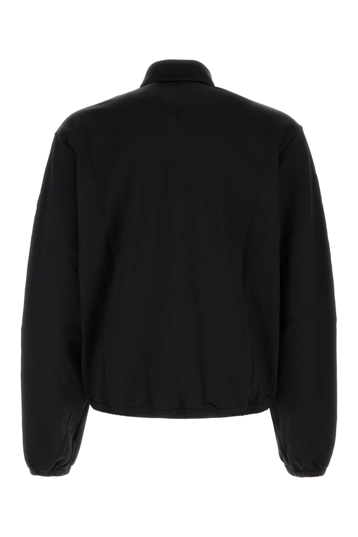 Gucci Men Black Stretch Jersey Sweatshirt GUCCI