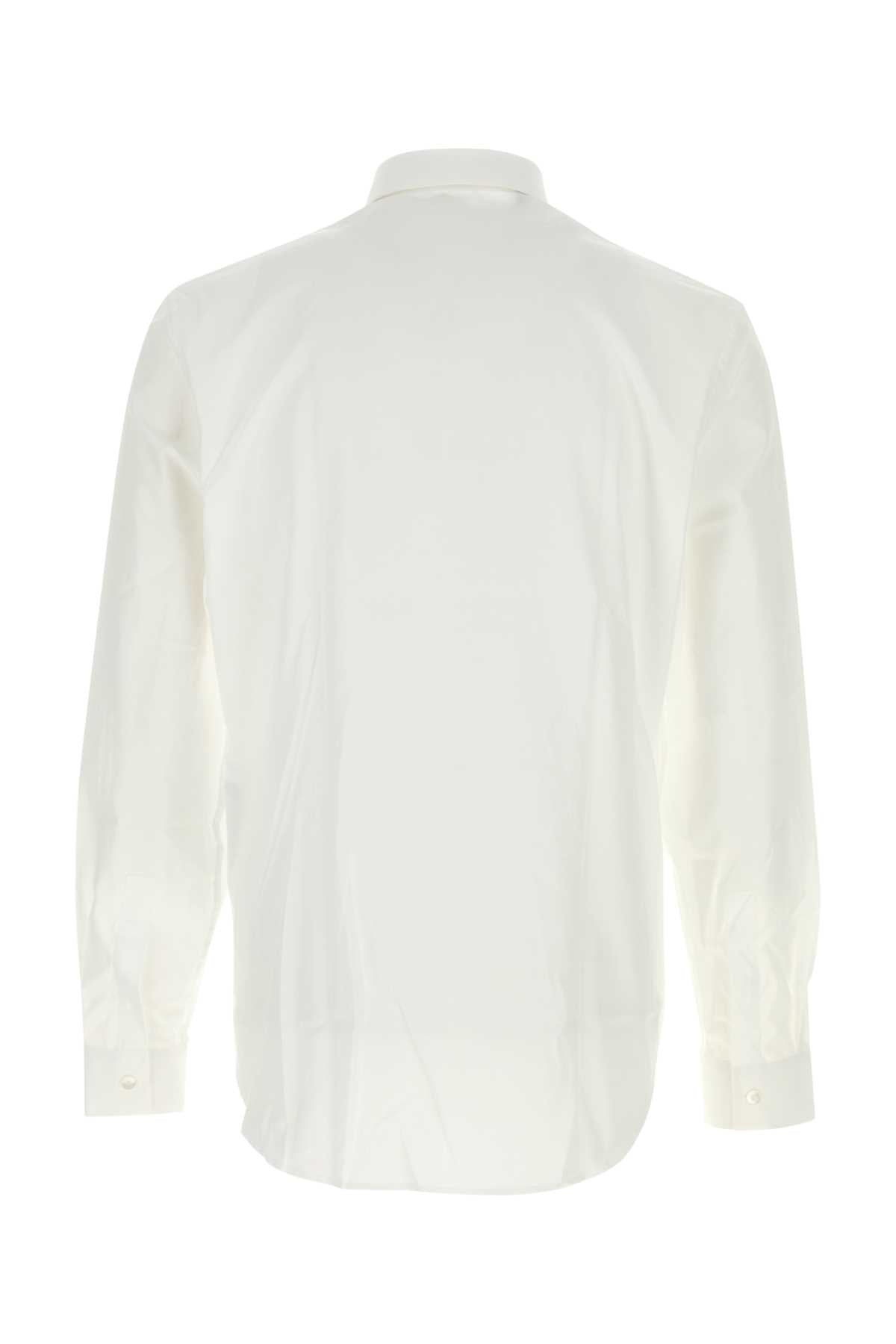 Gucci Men White Poplin Shirt GUCCI