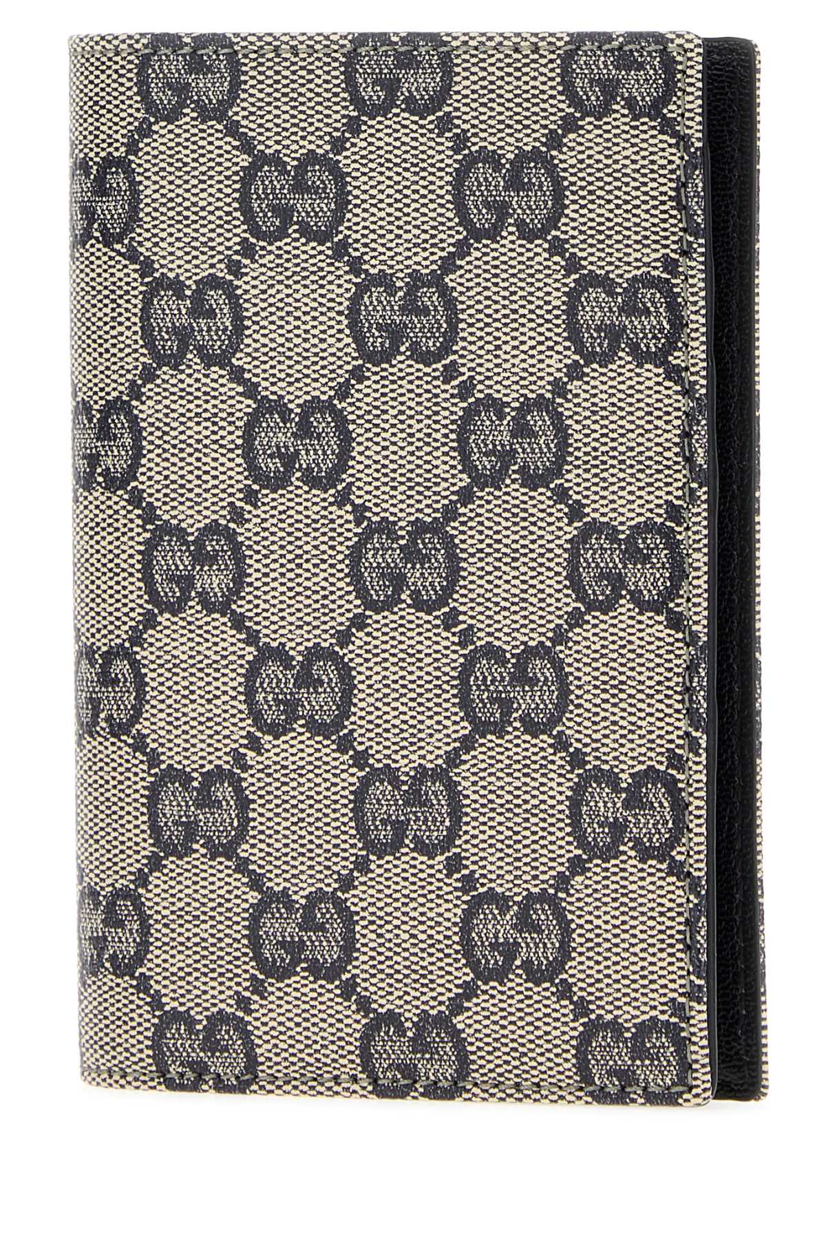 Gucci Men Gg Canvas Gucci Essence Classic Passport Holder GUCCI