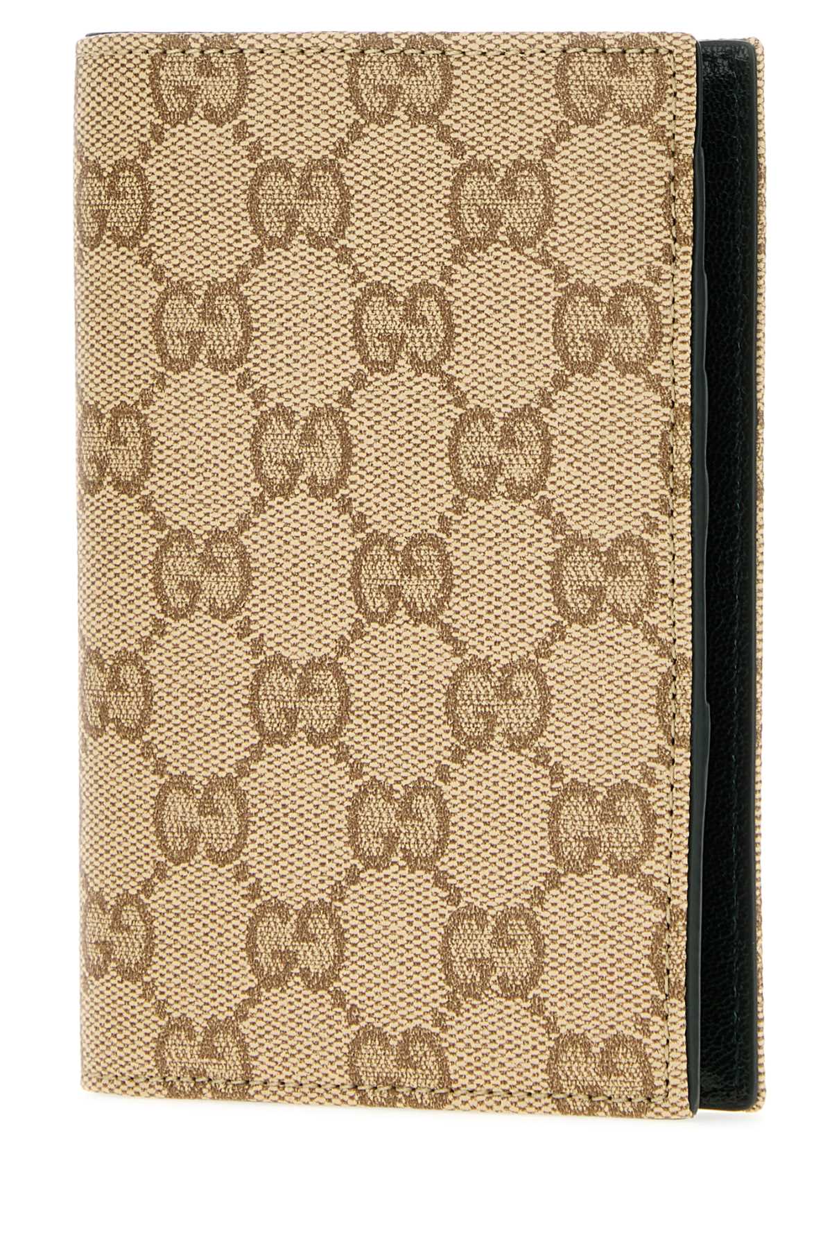 Gucci Men Gg Canvas Gucci Essence Classic Passport Holder GUCCI