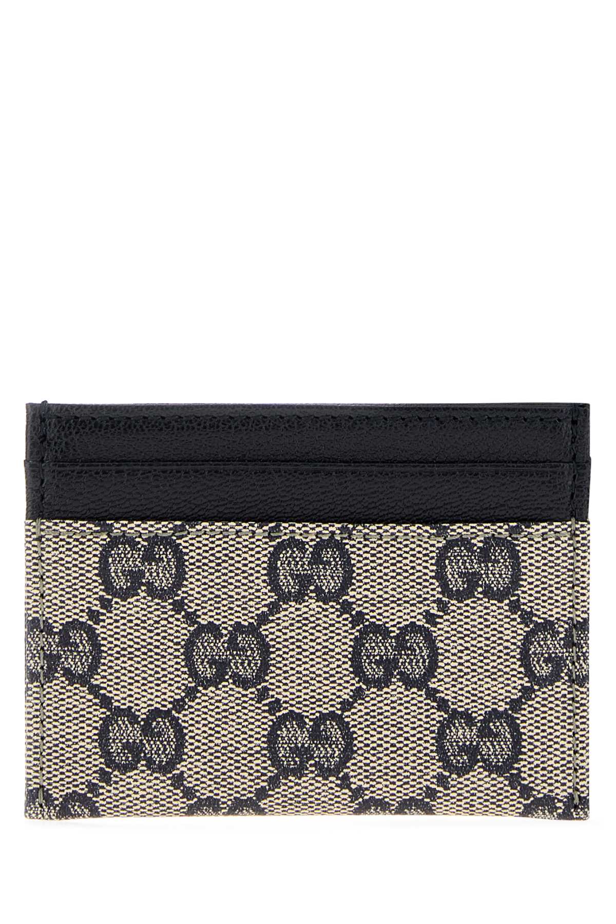 Gucci Men Printed Canvas Gucci Essence Classic Card Holder GUCCI