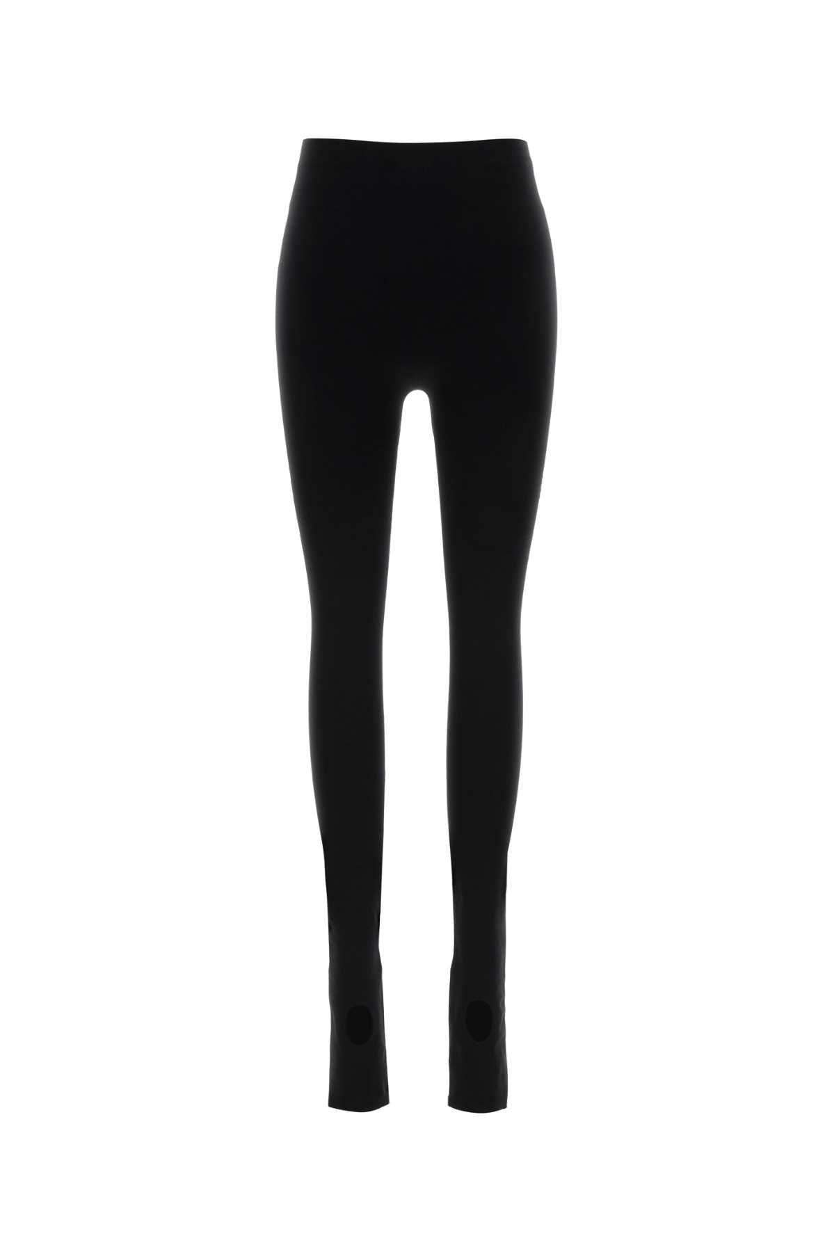 Gucci Women Black Stretch Nylon Leggings GUCCI