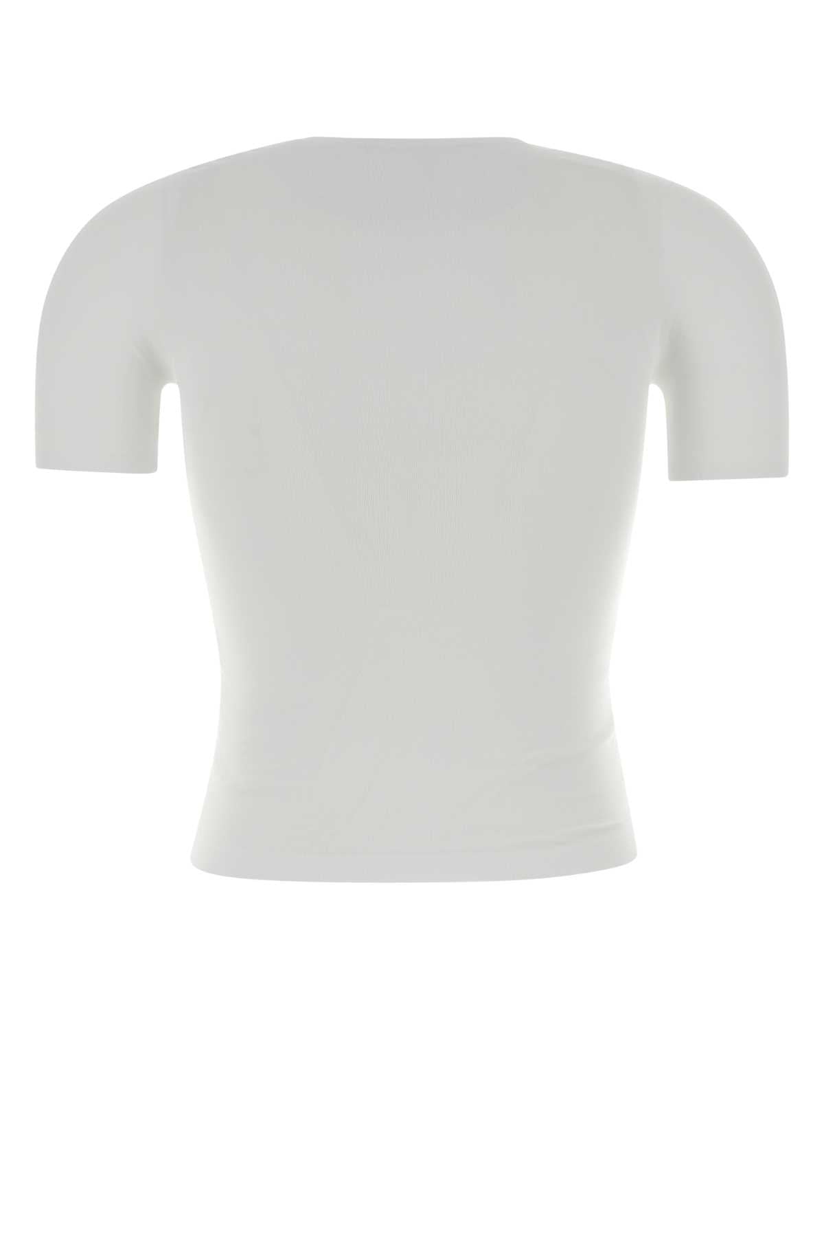 Gucci Women White Jersey T-Shirt GUCCI