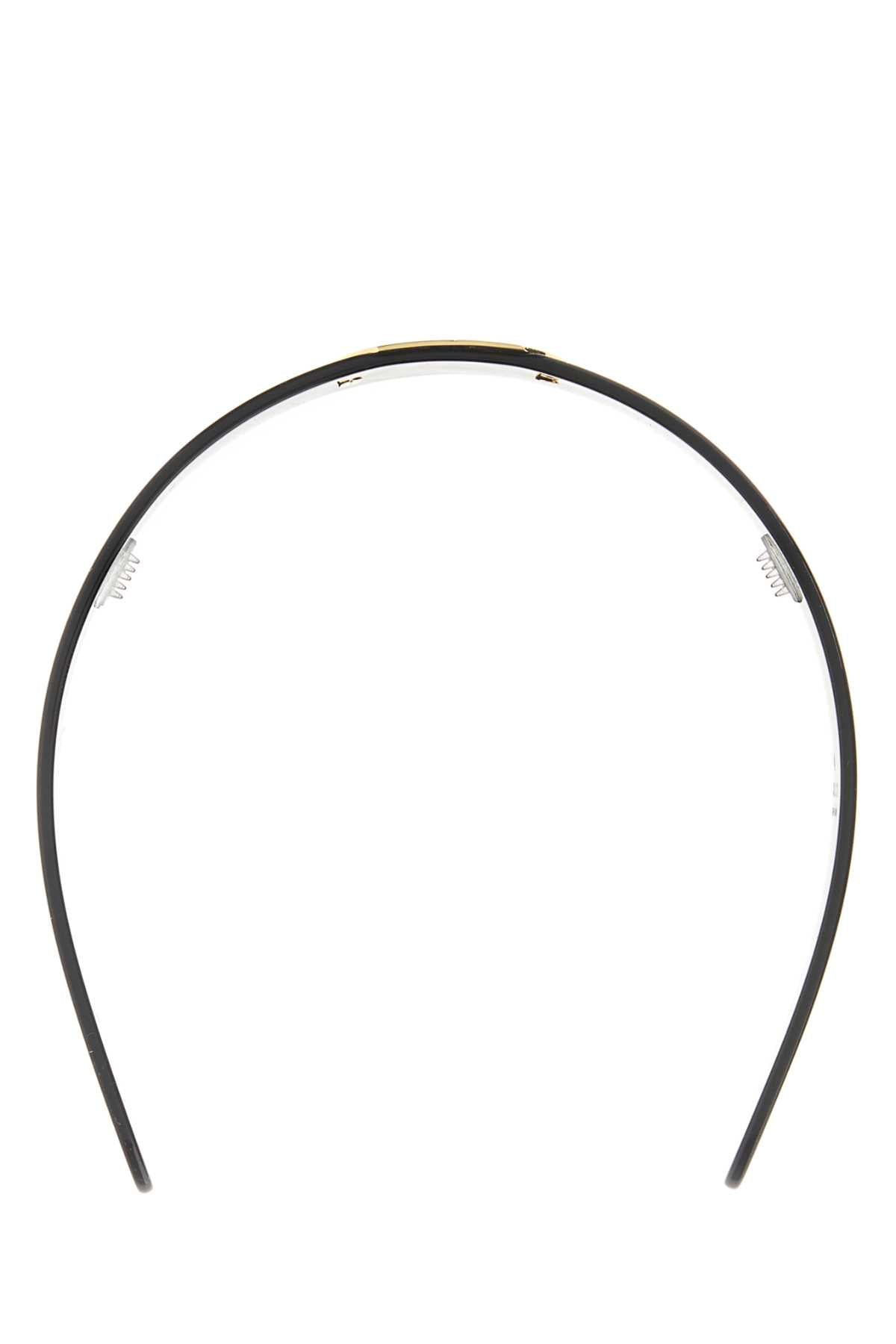 Gucci Women Black Pvc Hairband GUCCI
