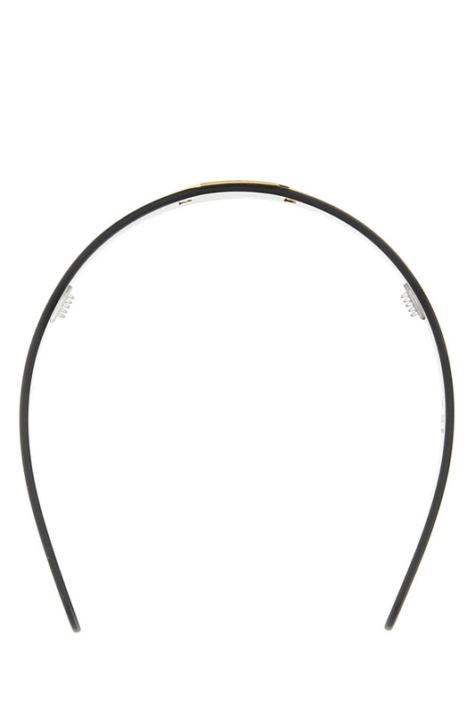 Gucci Women Black Pvc Hairband GUCCI