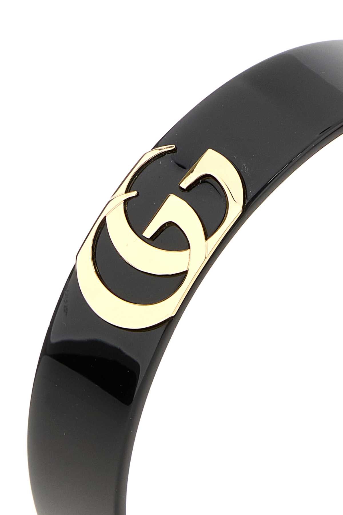 Gucci Women Black Pvc Hairband GUCCI