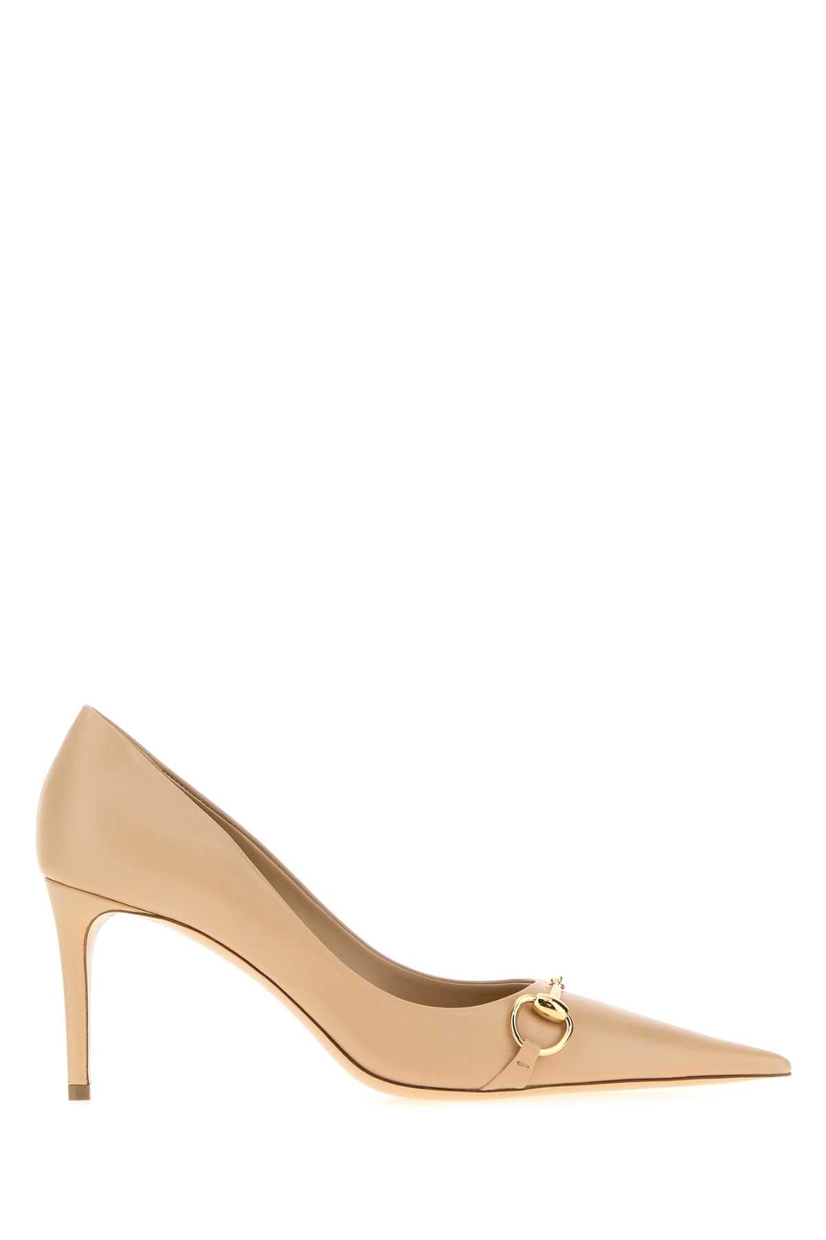 Gucci Women Skin Pink Leather Donna Pumps GUCCI
